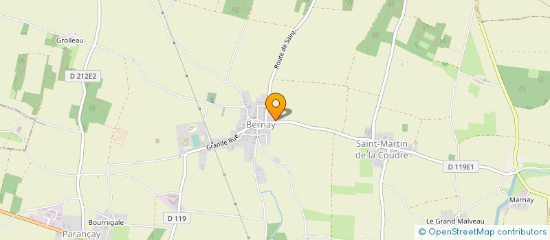 localisation de l'entreprise MADAME FANNY DA SILVA E SOUSA  BERNAY-SAINT-MARTIN