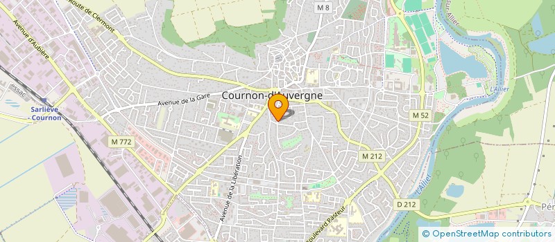 localisation de l'entreprise MADAME FANNY DALLA ZANNA  PERIGNAT-LES-SARLIEVE