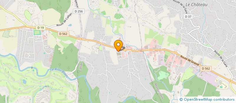 localisation de l'entreprise MADAME FANNY DAMIANO  CALLIAN