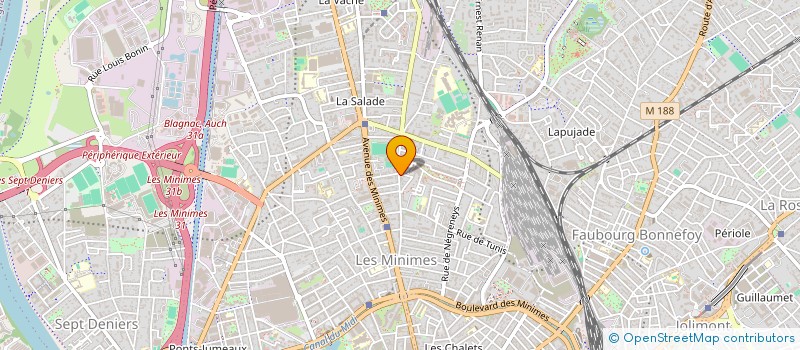 localisation de l'entreprise MADAME FANNY DAVANCENS  TOULOUSE