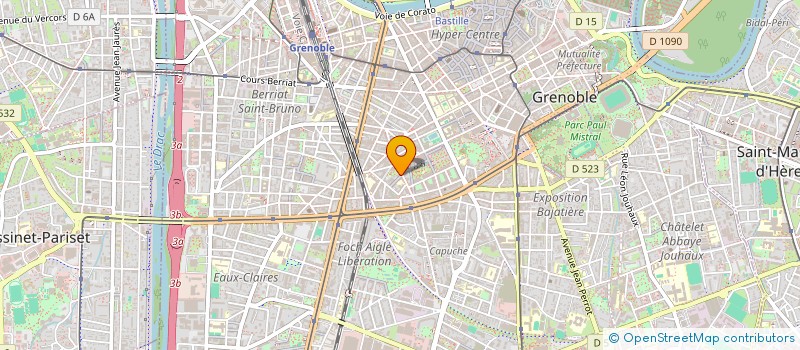 localisation de l'entreprise MADAME FANNY DE CARNE DE CARNAVALET à GRENOBLE