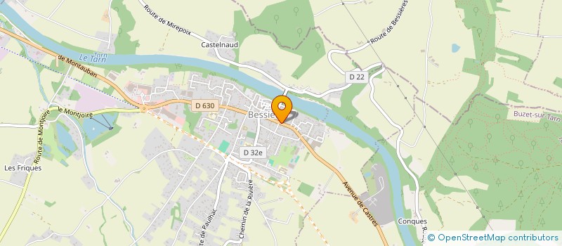 localisation de l'entreprise MADAME FANNY DE FUSTER  BESSIERES