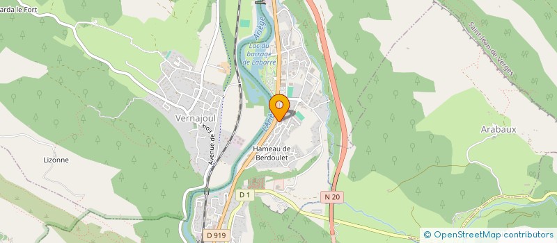 localisation de l'entreprise MADAME FANNY DE SOUZA à FOIX
