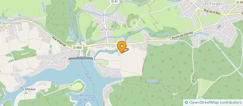 localisation de l'entreprise MADAME FANNY DECORSAINT  SANCHEY