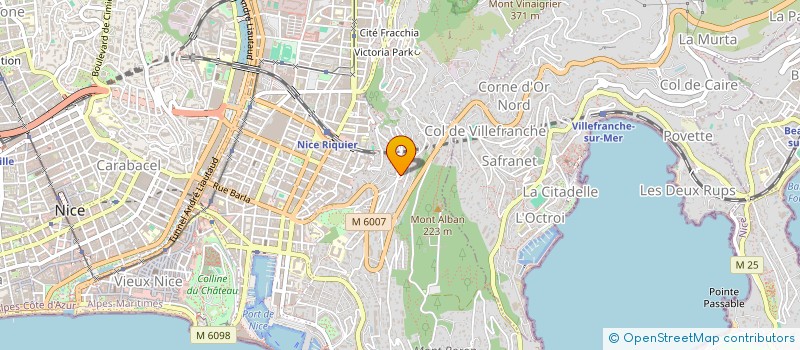 localisation de l'entreprise MADAME FANNY DELAAGE  NICE