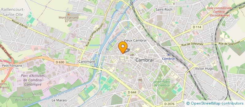 localisation de l'entreprise MADAME FANNY DELACOURT à MŒUVRES