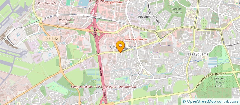 localisation de l'entreprise MADAME FANNY DELAHAUR  MERIGNAC