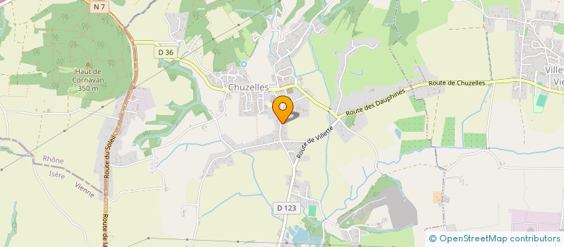 localisation de l'entreprise MADAME FANNY DELAYE  CHUZELLES