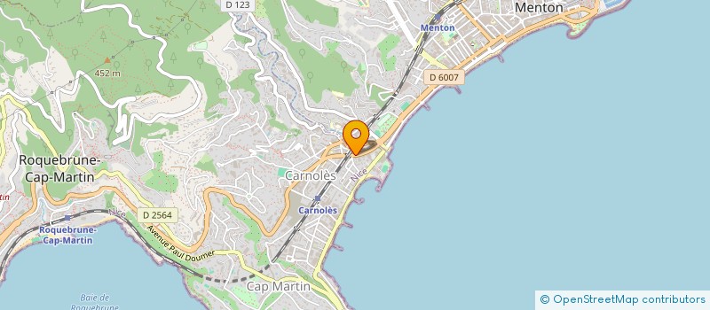 localisation de l'entreprise MADAME FANNY DELFOLIE à ROQUEBRUNE-CAP-MARTIN