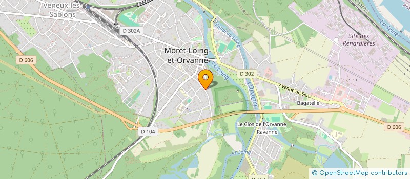 localisation de l'entreprise MADAME FANNY DELIA  MORET-LOING-ET-ORVANNE