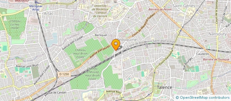 localisation de l'entreprise MADAME FANNY DELLA-RAGIONE  SADIRAC