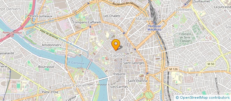 localisation de l'entreprise MADAME FANNY DELMAS à TOULOUSE