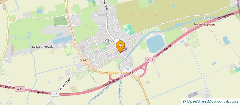 localisation de l'entreprise MADAME FANNY DEMEESTERE  GHYVELDE