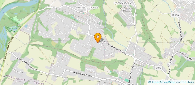 localisation de l'entreprise MADAME FANNY DESCAZEAUX à TOULOUSE