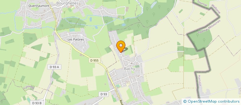 localisation de l'entreprise MADAME FANNY DEVRIESE  BACHY