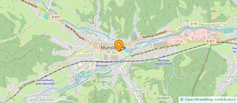 localisation de l'entreprise MADAME FANNY DINET  MUNSTER