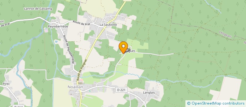 localisation de l'entreprise MADAME FANNY DISCAZEAUX  UZESTE