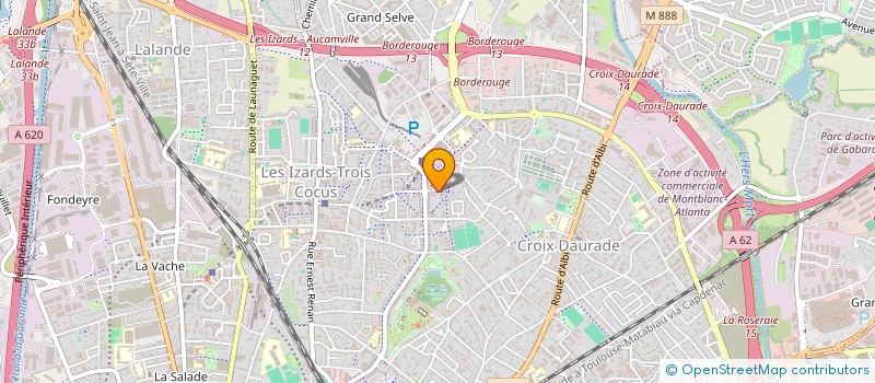 localisation de l'entreprise MADAME FANNY DO  TOULOUSE