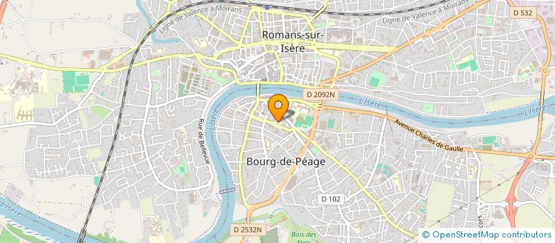 localisation de l'entreprise MADAME FANNY DORNE à BOURG-DE-PEAGE