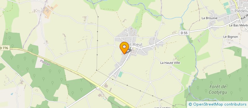 localisation de l'entreprise MADAME FANNY DOULS à SAINT-RIEUL