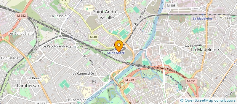 localisation de l'entreprise MADAME FANNY DOUVRIN à ARRAS