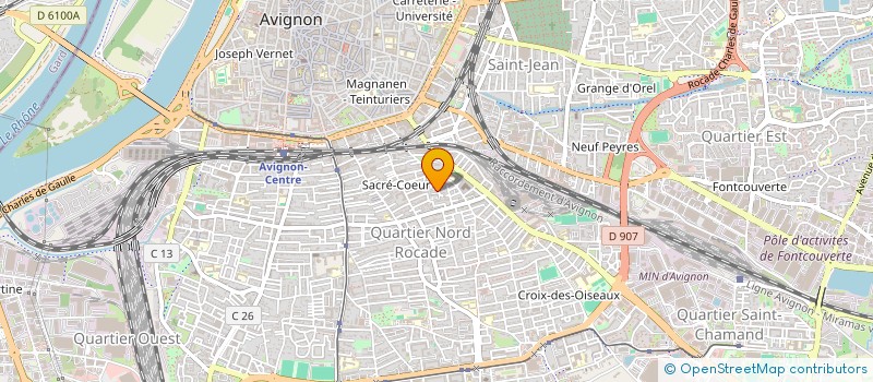 localisation de l'entreprise MADAME FANNY DU PASQUIER à AVIGNON