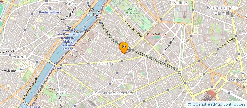 localisation de l'entreprise MADAME FANNY DU REAU DE LA GAIGNONNIERE  PARIS