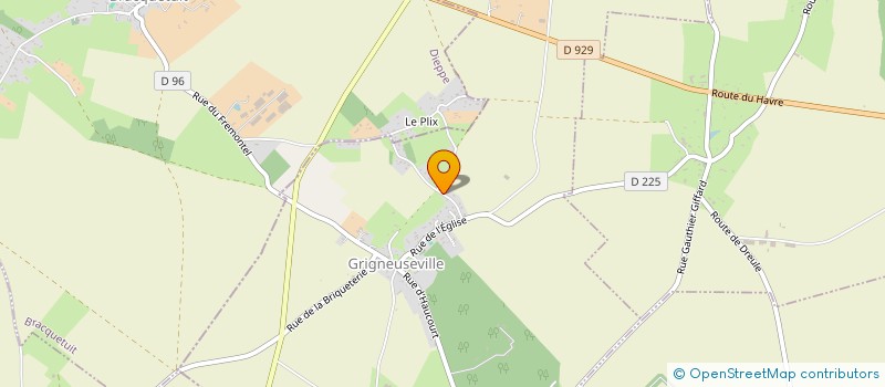 localisation de l'entreprise MADAME FANNY DUBOS  GRIGNEUSEVILLE