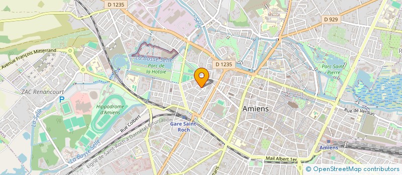 localisation de l'entreprise MADAME FANNY DUFETELLE à AMIENS