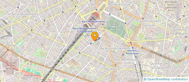 localisation de l'entreprise MADAME FANNY DUFOUR  PARIS