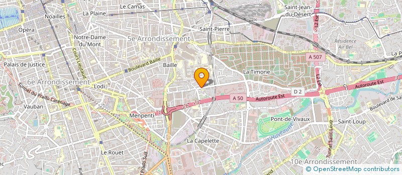 localisation de l'entreprise MADAME FANNY DUMAZEAU à MARSEILLE