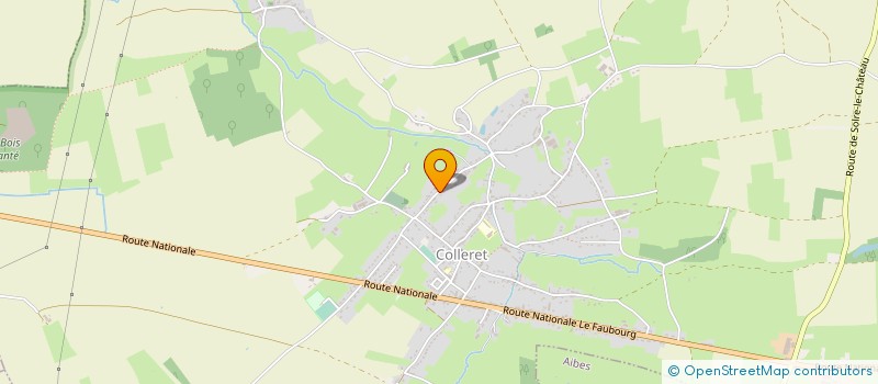 localisation de l'entreprise MADAME FANNY DUMONT  COLLERET