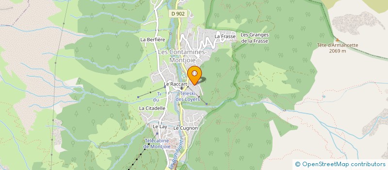 localisation de l'entreprise MADAME FANNY DUPERTHUY  SAINT GERVAIS LES BAINS