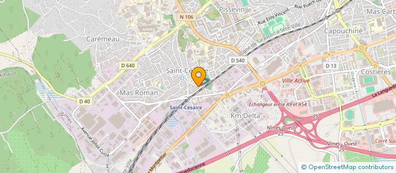 localisation de l'entreprise MADAME FANNY DUPIN  NIMES