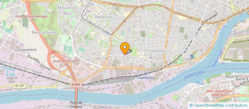 localisation de l'entreprise MADAME FANNY DUPONT  NANTES