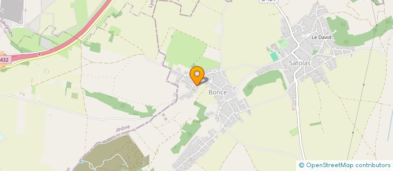 localisation de l'entreprise MADAME FANNY DURSAPT  SATOLAS-ET-BONCE