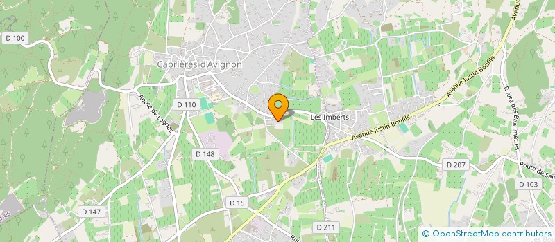 localisation de l'entreprise MADAME FANNY DUTREY  CABRIERES-D'AVIGNON