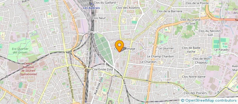 localisation de l'entreprise MADAME FANNY EGROT à ORLEANS