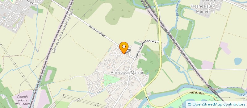 localisation de l'entreprise MADAME FANNY EMART  ANNET-SUR-MARNE