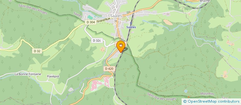 localisation de l'entreprise MADAME FANNY ERDMANN  PROVENCHERES-ET-COLROY