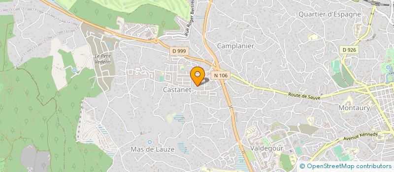 localisation de l'entreprise MADAME FANNY ESCANDE  NIMES