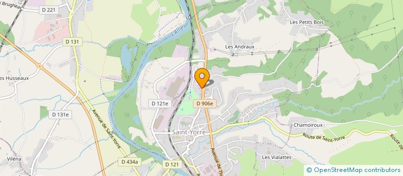 localisation de l'entreprise MADAME FANNY ESNAULT à CUSSET