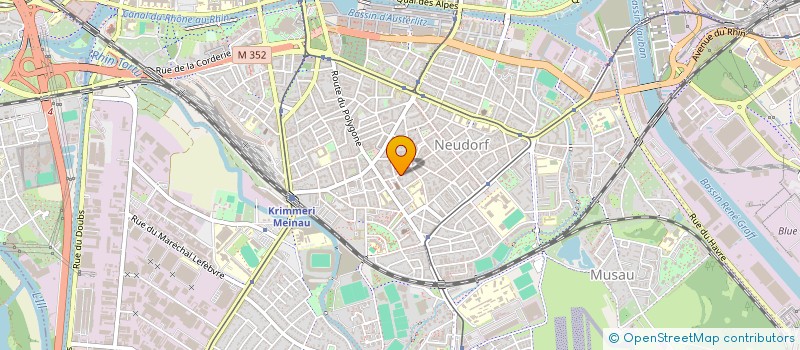 localisation de l'entreprise MADAME FANNY ESPELMANN à STRASBOURG