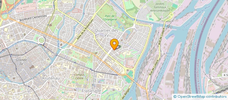 localisation de l'entreprise MADAME FANNY ETIENNE à STRASBOURG
