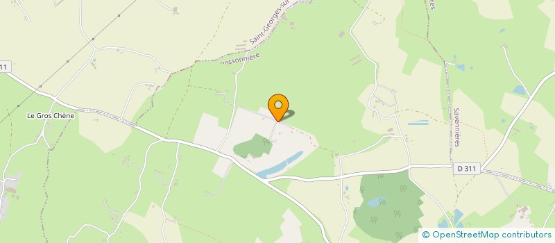 localisation de l'entreprise MADAME FANNY EVRARD  LA POSSONNIERE