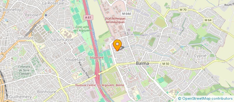 localisation de l'entreprise MADAME FANNY FAILLOT  BALMA