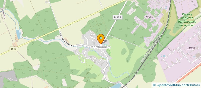 localisation de l'entreprise MADAME FANNY FATHER  MORTHOMIERS