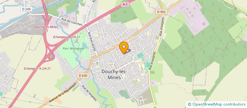 localisation de l'entreprise MADAME FANNY FEKRACH à DOUCHY-LES-MINES