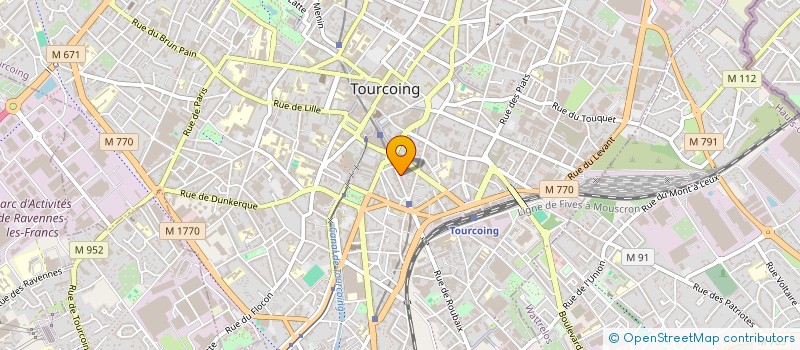 localisation de l'entreprise MADAME FANNY FELTZ  MARQUETTE-LEZ-LILLE