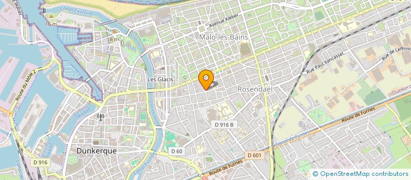 localisation de l'entreprise MADAME FANNY FIORINE à DUNKERQUE